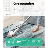 Floor Rugs: Artiss Rug 160x230cm Area Rug Washable Mat Large Carpet Soft Short Pile Poca