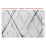 Floor Rugs: Artiss Rug 160x230cm Area Rug Washable Mat Large Carpet Soft Short Pile Jaca