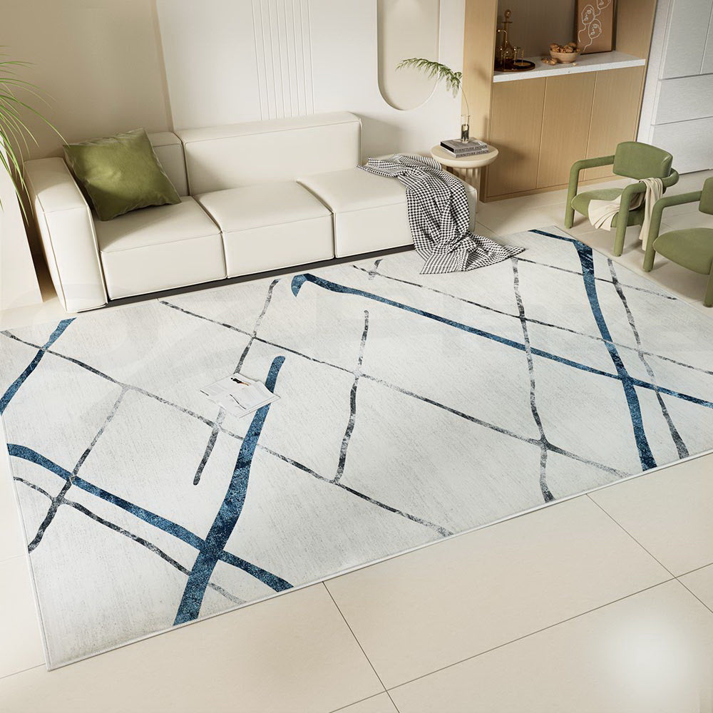 Floor Rugs: Artiss Rug 200x290cm Area Rug Washable Mat Large Carpet Soft Short Pile Jaca