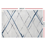 Artiss Rug 200x290cm Area Rug Washable Mat Large Carpet Soft Short Pile Jaca