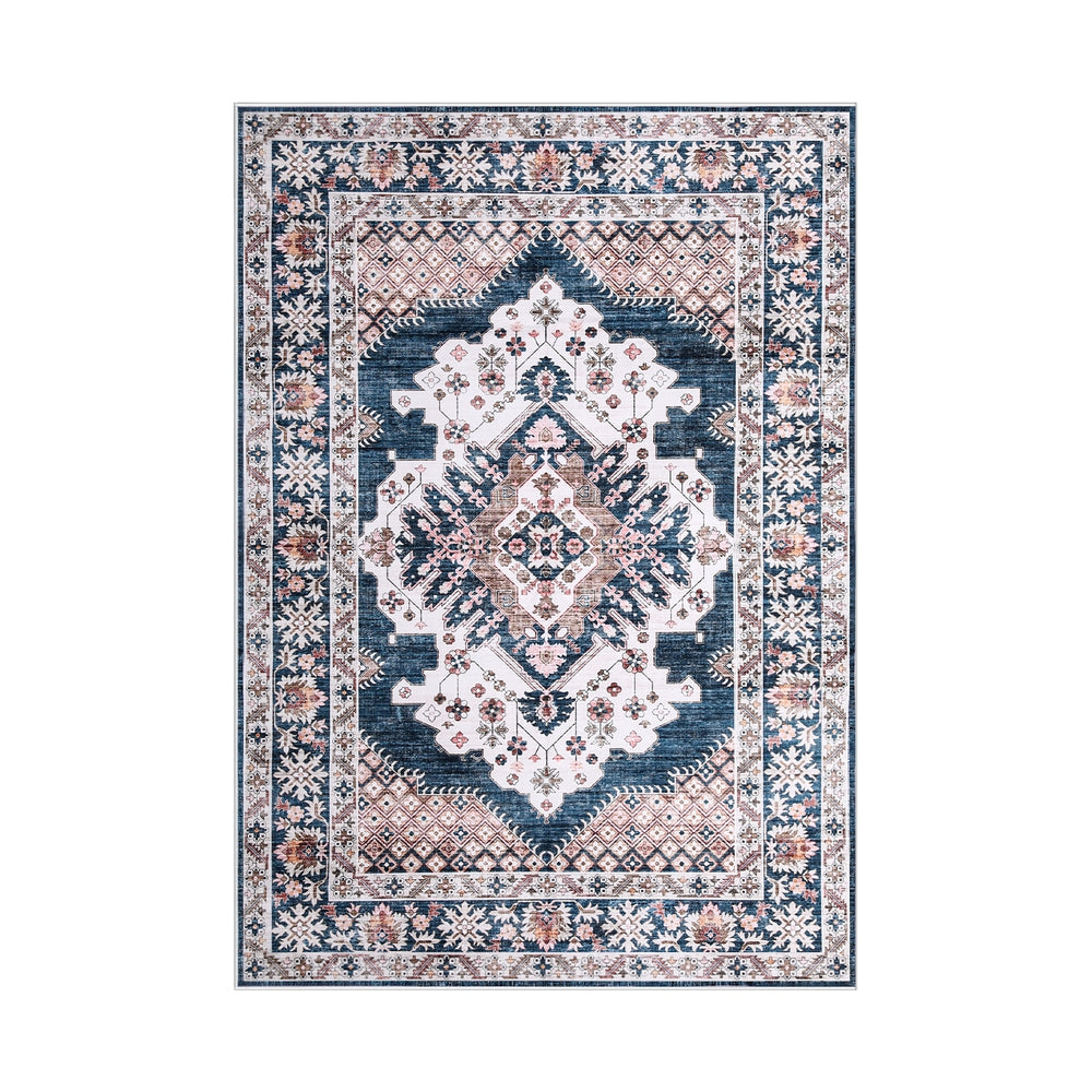 Floor Rugs: Artiss Floor Rug 200X290cm Large Washable Persian Area Rug Living Room Carpet