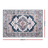 Floor Rugs: Artiss Floor Rug 200X290cm Large Washable Persian Area Rug Living Room Carpet