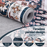 Floor Rugs: Artiss Floor Rug 240x340cm Large Washable Persian Area Rug Living Room Carpet