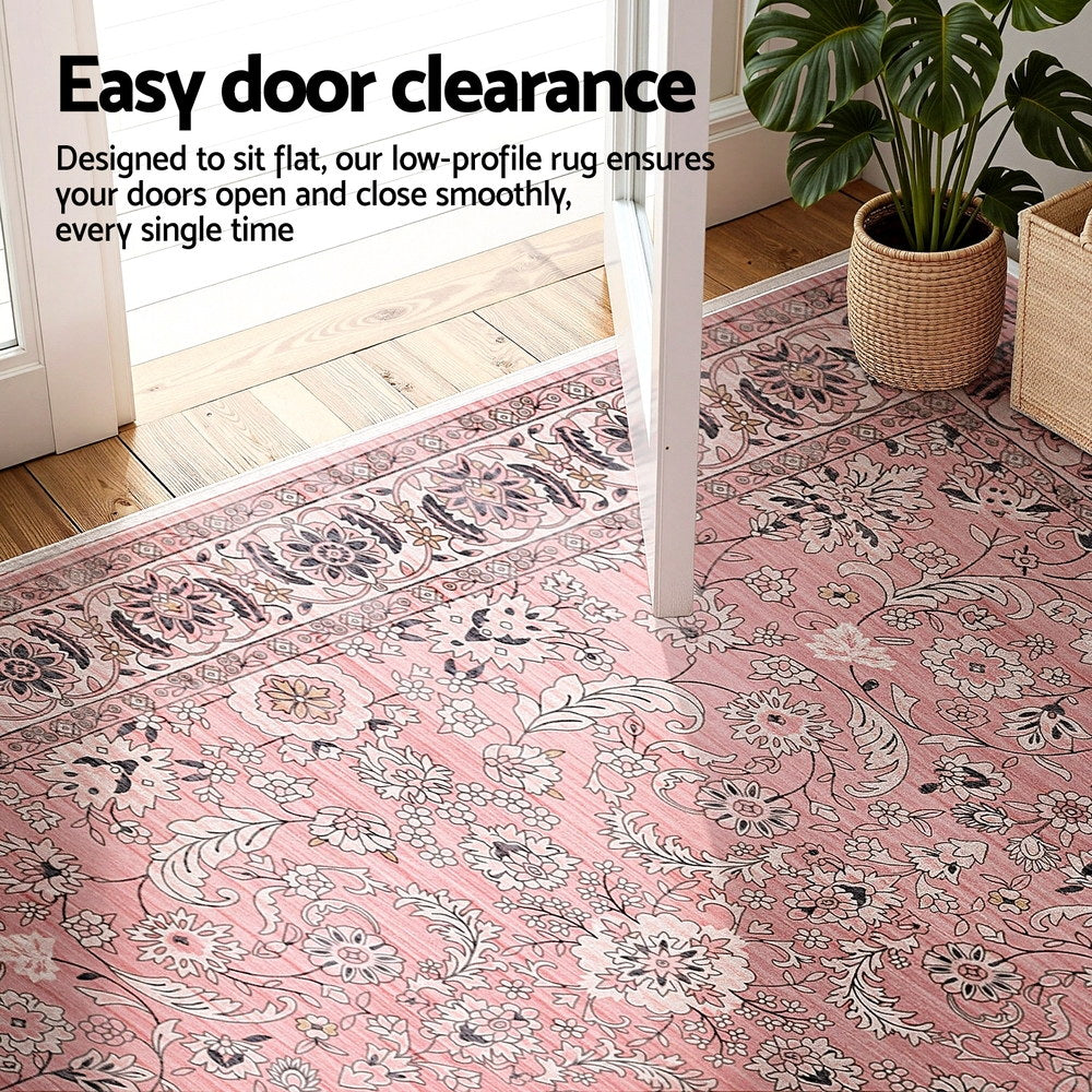 Floor Rugs: Artiss Floor Rug 200X290cm Large Washable Area Rug Vintage Living Room Carpet