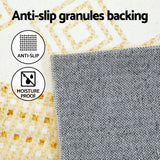 98765-Artiss Rug 160x230cm Area Rug Washable Mat Large Carpet Soft Short Pile Ella