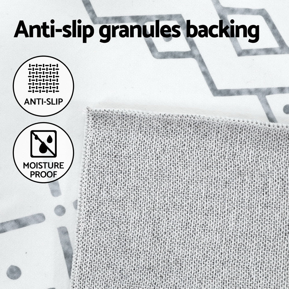 Floor Rugs: Artiss Rug 120x160cm Area Rug Washable Mat Large Carpet Soft Short Pile Una