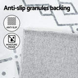 Floor Rugs: Artiss Rug 120x160cm Area Rug Washable Mat Large Carpet Soft Short Pile Una