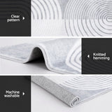 98765-Artiss Rug 120x160cm Area Rug Washable Mat Large Carpet Faux Rabbit Fur Cyril