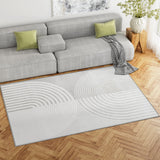 Floor Rugs: Artiss Rug 160x230cm Area Rug Washable Mat Large Carpet Faux Rabbit Fur Cyril