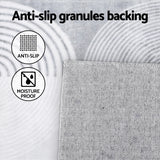 Floor Rugs: Artiss Rug 200x290cm Area Rug Washable Mat Large Carpet Faux Rabbit Fur Cyril