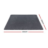 Floor Rugs: Artiss Floor Rug 200x230cm Plush Area Shaggy Rug Living Room Bedroom Carpet Grey