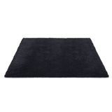 Floor Rugs: Artiss Floor Rug 200x290cm Plush Area Shaggy Rug Living Room Bedroom Carpet Black