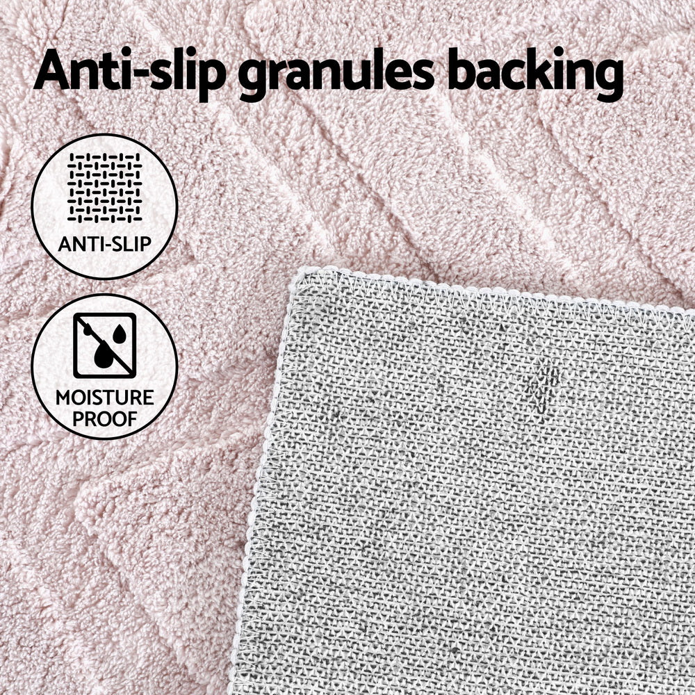 Artiss Rug 120x160cm Area Rug Washable Mat Large Carpet Microfiber Ripple