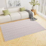 98765-Artiss Rug 160x230cm Area Rug Washable Mat Large Carpet Microfiber Ripple