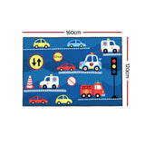 98765-Artiss Rug 120x160cm Area Rug Washable Mat Large Carpet Soft Short Pile Kids