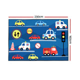 98765-Artiss Rug 160x230cm Area Rug Washable Mat Large Carpet Soft Short Pile Kids