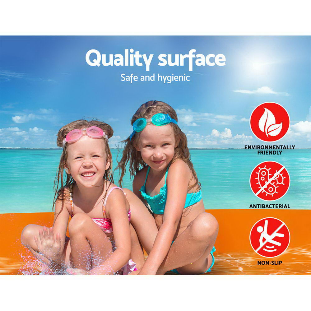 Pool Toys & Inflatables: Weisshorn Floating Water Mat 2.7x1.8m Foam Pad Swimming Pool Island Platform