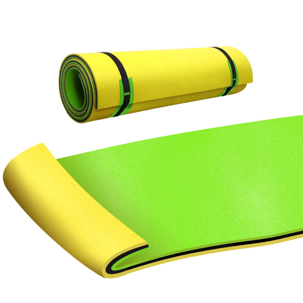 Pool Toys & Inflatables: Weisshorn Floating Water Mat 3.5x1.8m Foam Pad Swimming Pool Island Platform