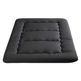 Giselle Bedding 10cm Japanese Floor Mattress Foldable Futon Mattress Washable Cover Straps
