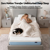 Giselle 22cm Cooling Gel Memory Foam Mattress Single Medium Firm