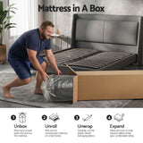 Giselle Double Cooling Memory Foam Mattress Medium Firm with Gel Comfort 30cm