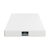 Giselle 20cm Memory Foam Mattress Green Tea King Single