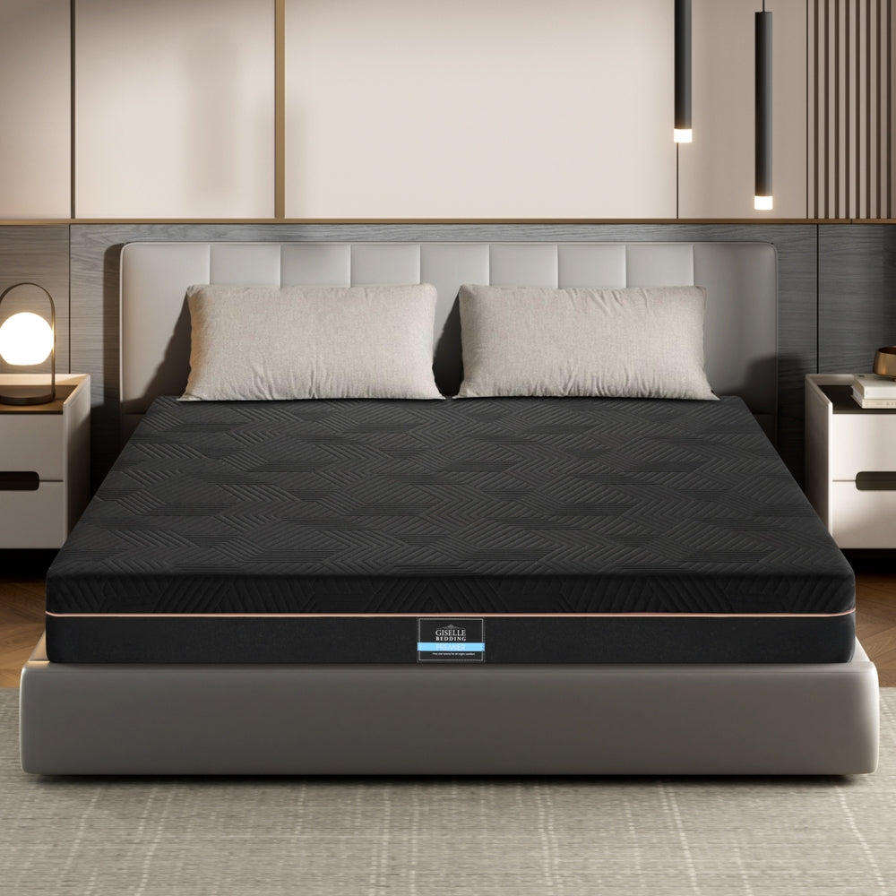 Queen Mattress: Giselle 18cm Memory Foam Mattress Green Tea Foam Cool Gel Foam Mattresses Queen