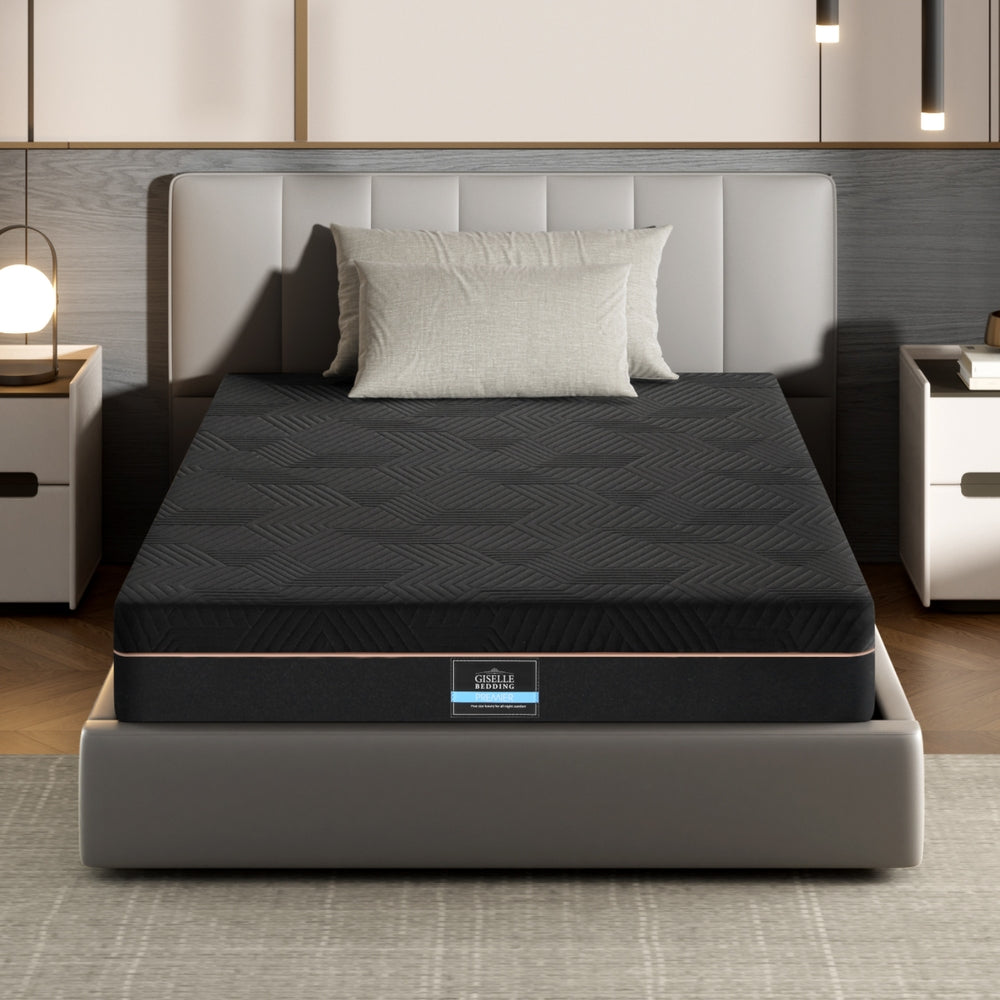 Pillows: Giselle 18cm Memory Foam Mattress Green Tea Foam Cool Gel Foam Mattresses Single