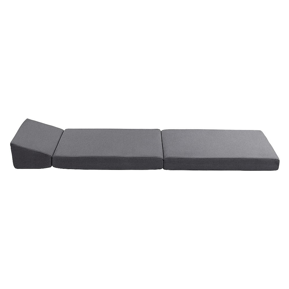 Single Mattress: Giselle Foldable Mattress Folding Sofa Bed Trifold Sleeping Camping Cushion Mat
