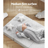 Sofas & Sofa Beds: Giselle Bedding Foldable Mattress Folding Foam Cot Bed White