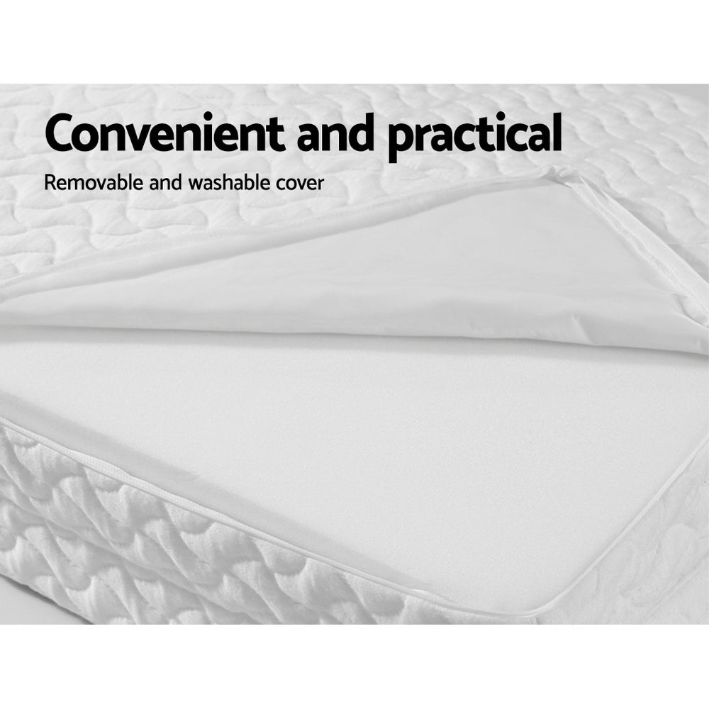 Sofas & Sofa Beds: Giselle Bedding Foldable Mattress Folding Foam Cot Bed White