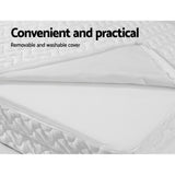 Sofas & Sofa Beds: Giselle Bedding Foldable Mattress Folding Foam Cot Bed White