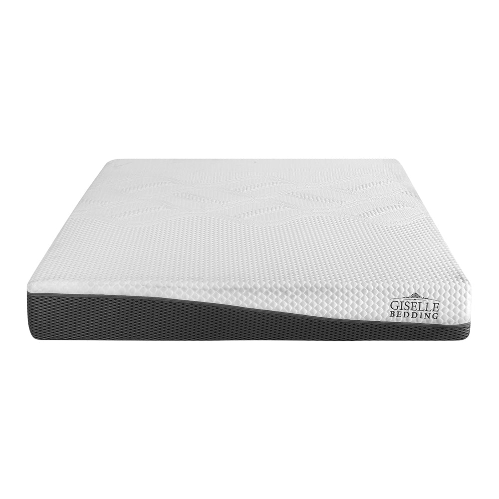 Mattress Toppers: Giselle Bedding Memory Foam Mattress Bed Cool Gel Non Spring 21cm Double