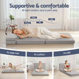 Giselle Foldable Mattress Folding Sofa Bed 4-fold Sleeping Camping Cushion Mat