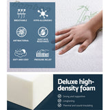 Sofas & Sofa Beds: Giselle Bedding Foldable Mattress Folding Foam Sofa Bed Mat Bamboo