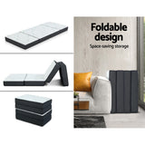 Sofas & Sofa Beds: Giselle Bedding Foldable Mattress Folding Foam Sofa Bed Mat Bamboo