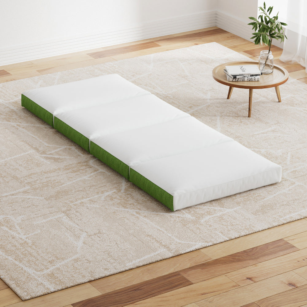 Pillows: Giselle Bedding Foldable Mattress Folding Foam Single Green