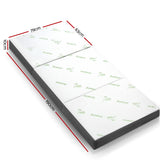 Single Mattress: Giselle Bedding Foldable Mattress Folding Foam Single Bamboo