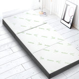 Single Mattress: Giselle Bedding Foldable Mattress Folding Foam Single Bamboo