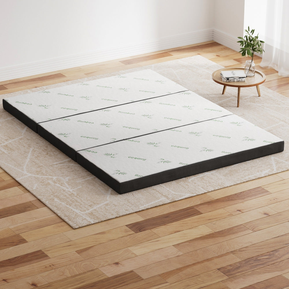 Queen Mattress: Giselle Foldable Mattress Folding Foam Mattresses Bamboo Queen