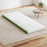 Pillows: Giselle Bedding Foldable Mattress Folding Foam Trifold Green