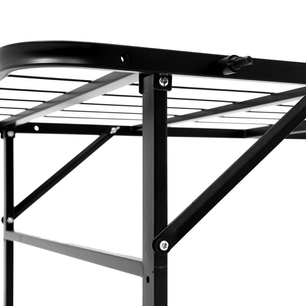 Beds & Bed Frames: Artiss Folding Bed Frame Metal Base - Queen