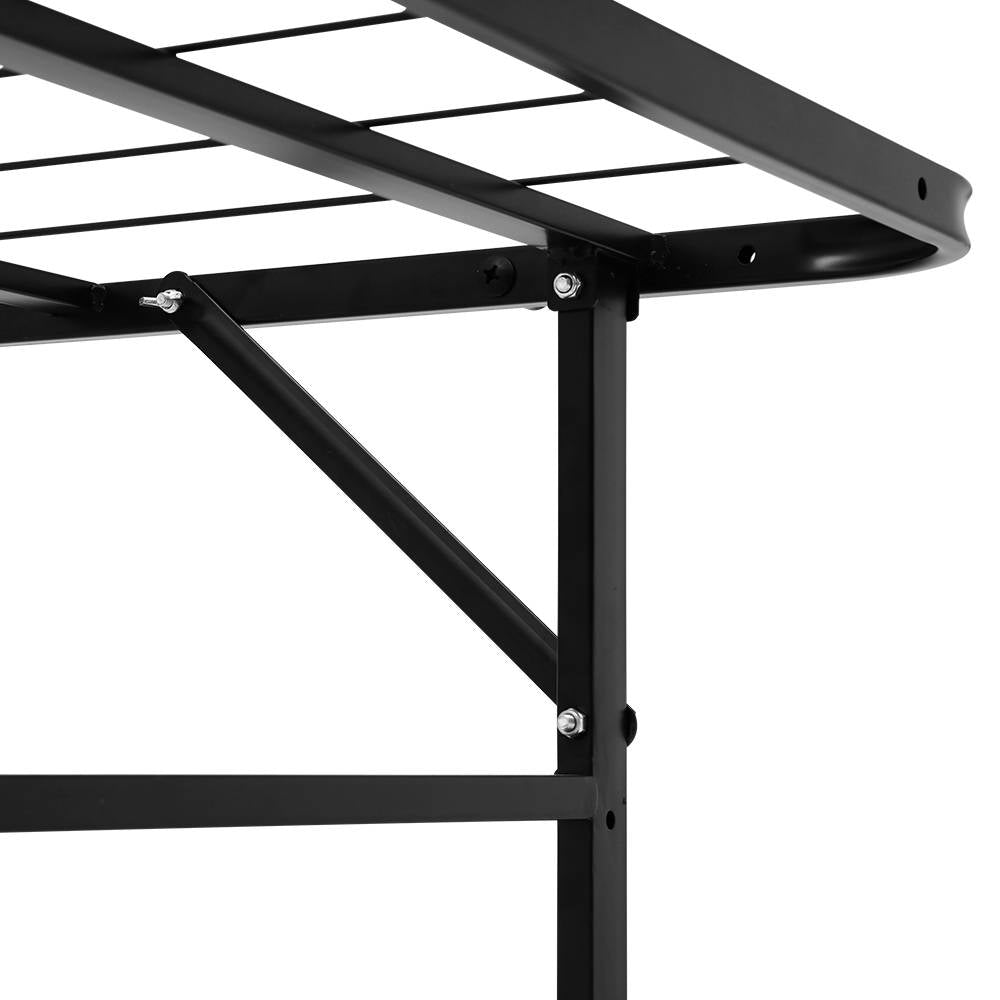 Beds & Bed Frames: Artiss Folding Bed Frame Metal Base - Queen