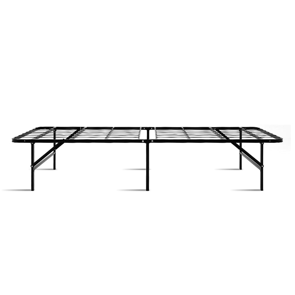 Beds & Bed Frames: Artiss Folding Bed Frame Metal Base - Single