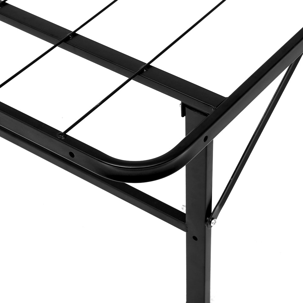 Beds & Bed Frames: Artiss Folding Bed Frame Metal Base - Single
