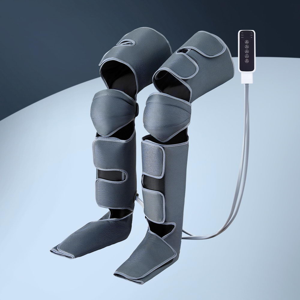 Massagers: Livemor Foot Massager Leg Knee Massager with Air Compression 3 Massage Modes Heating