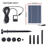 Fountain & Ponds Accessories: Gardeon Solar Pond Pump Submersible Water Fountain Kit 4.4FT