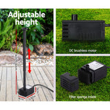 Fountain & Ponds Accessories: Gardeon Solar Pond Pump Submersible Water Fountain Kit 4.4FT