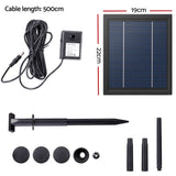 Fountain & Ponds Accessories: Gardeon Solar Pond Pump Submersible Water Fountain Kit 6.1FT
