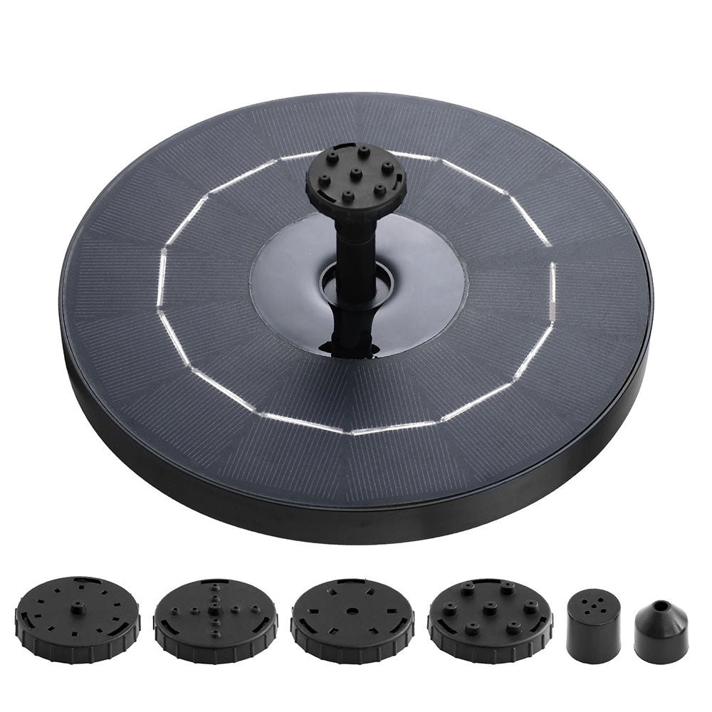 Fountains & Ponds: Gardeon Floating Solar Pond Water Fountain Pump Submersible Fountains 250L/H